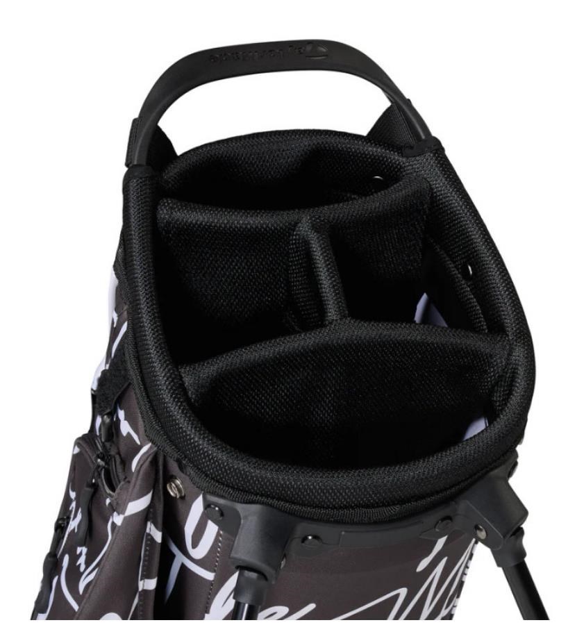 TaylorMade Flextech stand bag, script icon