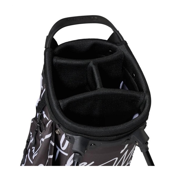 TaylorMade Flextech stand bag, script icon