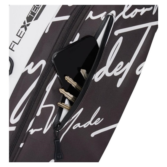 TaylorMade Flextech stand bag, script icon
