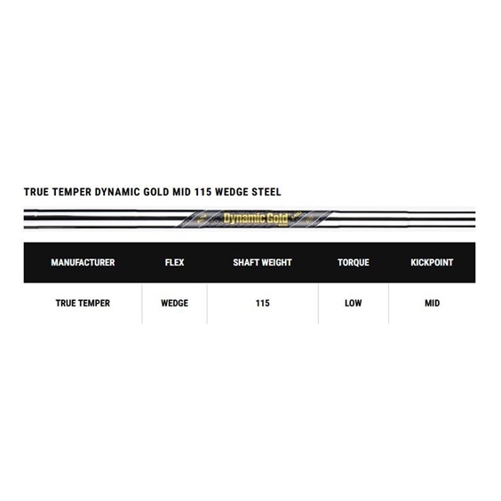 Callaway Opus Brushed Chrome męski wedge, stal