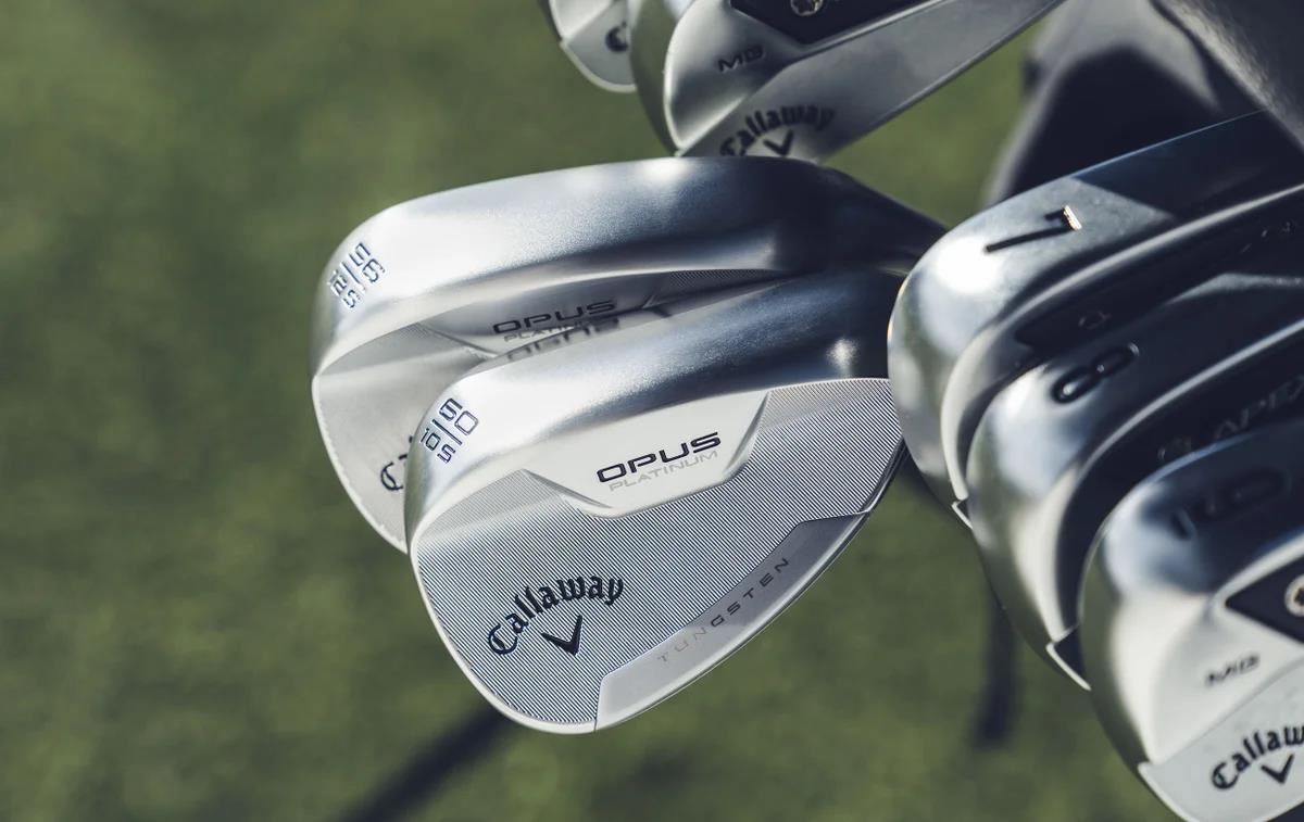 Callaway Opus Platinum Chrome wedge, stal