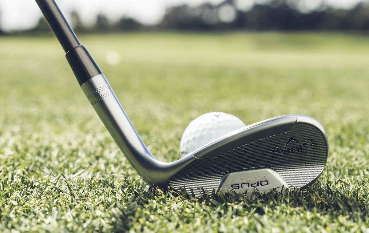 Callaway Opus Platinum Chrome wedge, stal