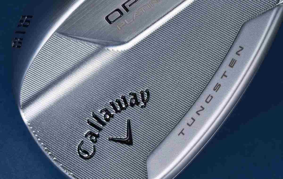 Callaway Opus Platinum Chrome wedge, stal