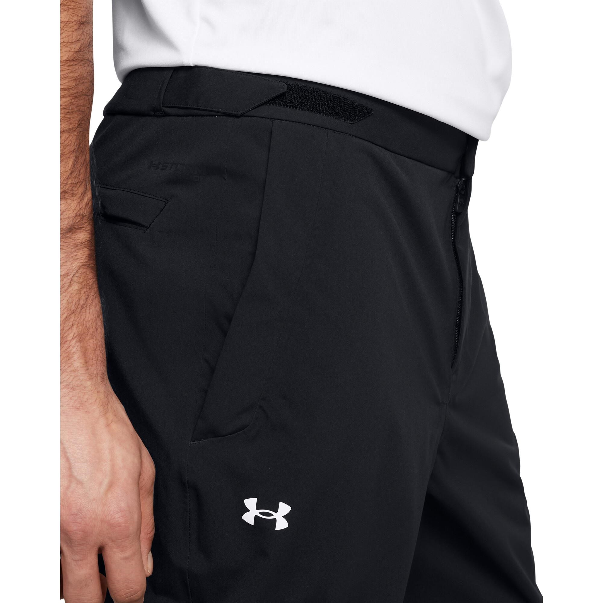 Under Armour Drive Rain męskie spodnie przeciwdeszczowe, czarne