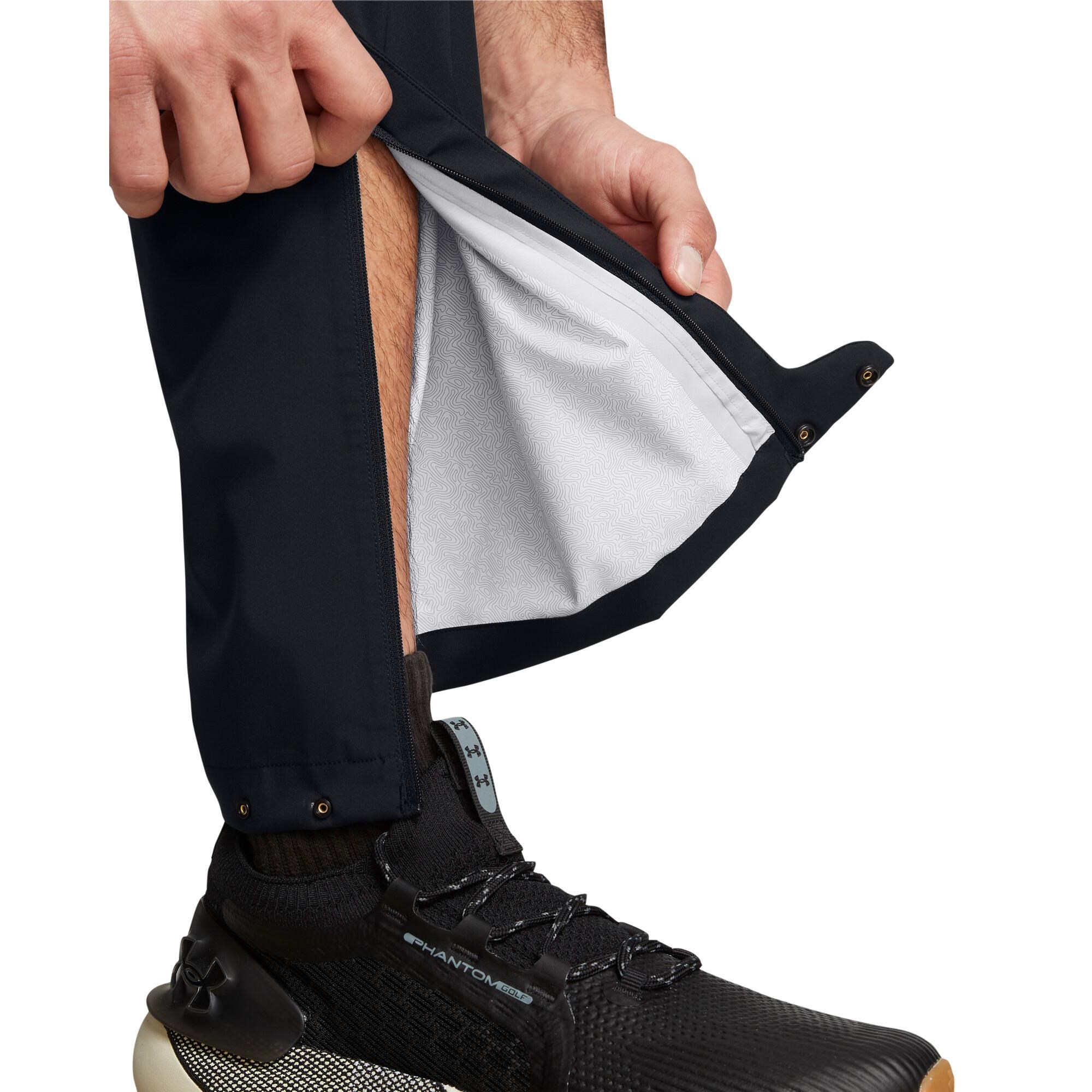 Under Armour Drive Rain męskie spodnie przeciwdeszczowe, czarne