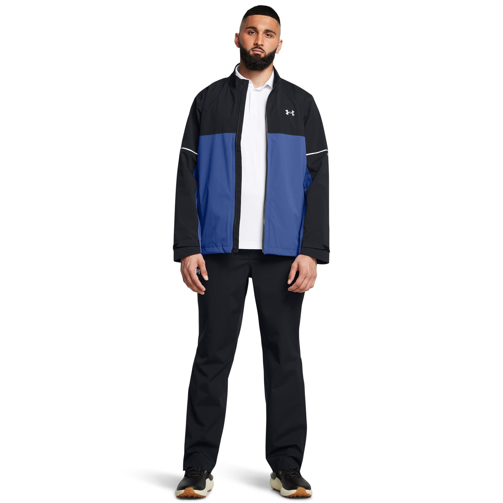 Under Armour Drive Rain męskie spodnie przeciwdeszczowe, czarne