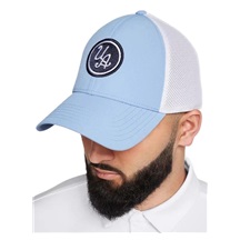Under Armour Iso-Chill Driver Mesh męska czapka z daszkiem, biało/niebieska