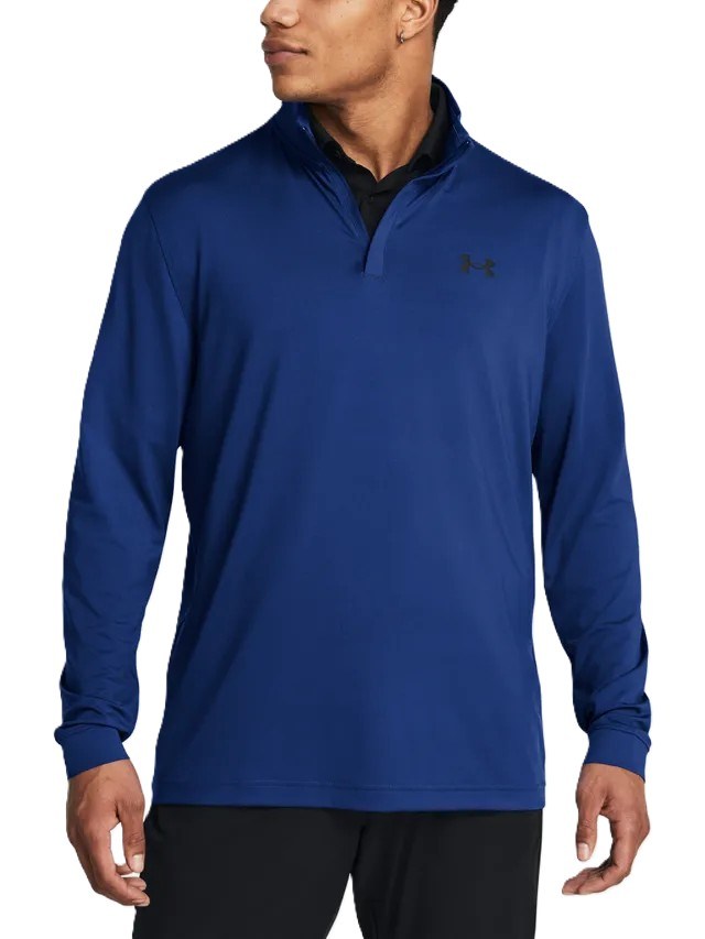 Under Armour Playoff 1/4 Zip męska bluza, niebieska