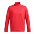 Under Armour Fleece 1/4 zip męska bluza, czerwona