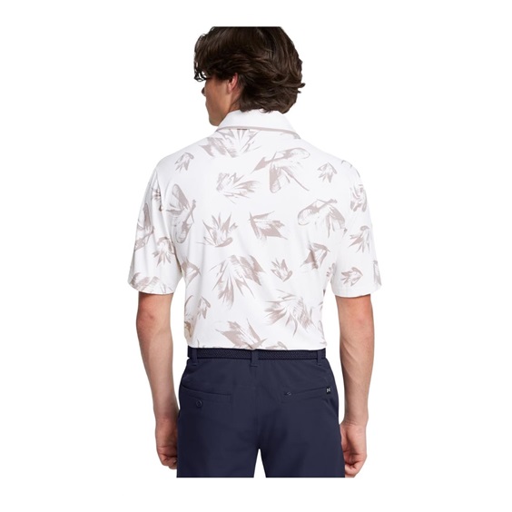 Under Armour Iso-Chill Edge męskie polo, white/tetra gray