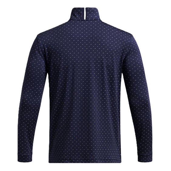Under Armour Playoff Printed 1/4 Zip męska bluza, granatowo/biała