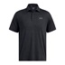 Under Armour Playoff 3.0 Printed męskie polo, black/anthracite/castlerock