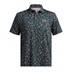 Under Armour Playoff 3.0 Printed męskie polo, midnight navy/forest green/tetra gray