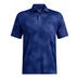 Under Armour Playoff 3.0 Printed męskie polo, niebiesko/czarne