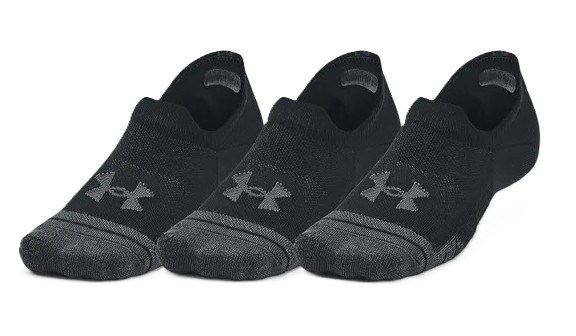 Under Armour Performance Tech 3-Pack uniseks skarpetki, czarne