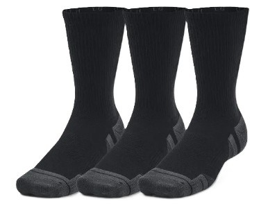 Under Armour Performance Tech Crew unisex skarpetki, czarne