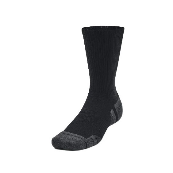 Under Armour Performance Tech Crew unisex skarpetki, czarne