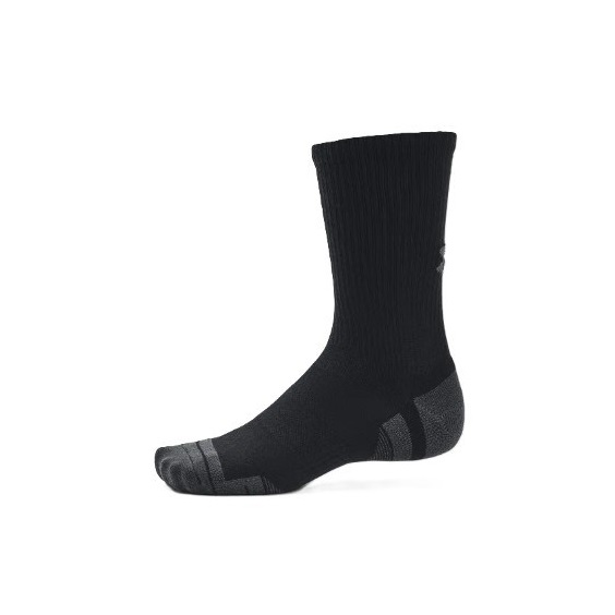 Under Armour Performance Tech Crew unisex skarpetki, czarne