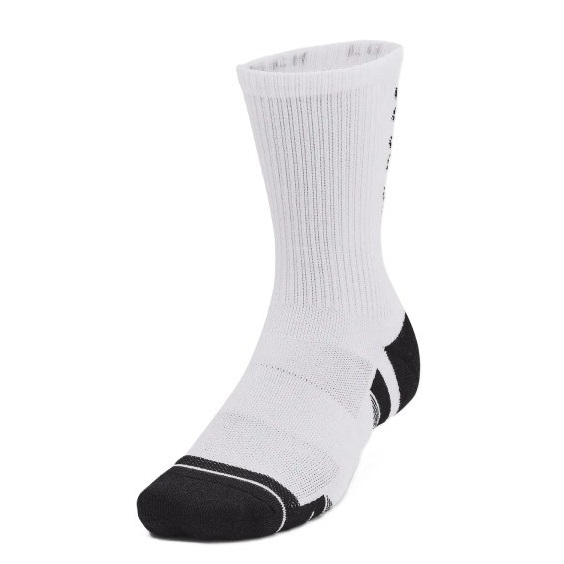 Under Armour Perf Tech Crew unisex skarpetki, 3pary, białe