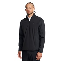 Under Armour Drive Pro Storm Hybrid 1/2-Zip męska bluza, szaro/czarna