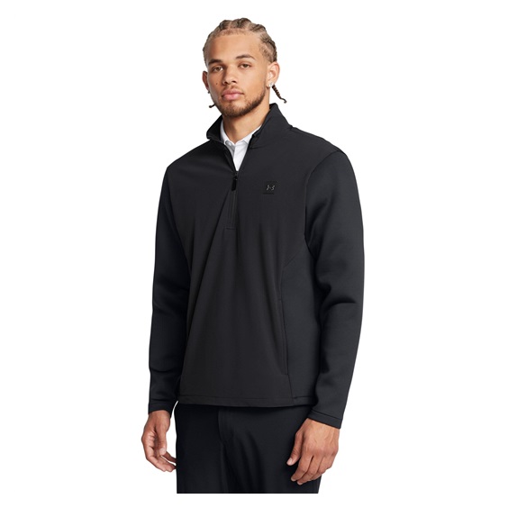 Under Armour Drive Pro Storm Hybrid 1/2-Zip męska bluza, szaro/czarna