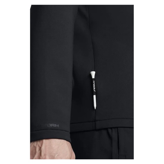 Under Armour Drive Pro Storm Hybrid 1/2-Zip męska bluza, czarno/granatowa