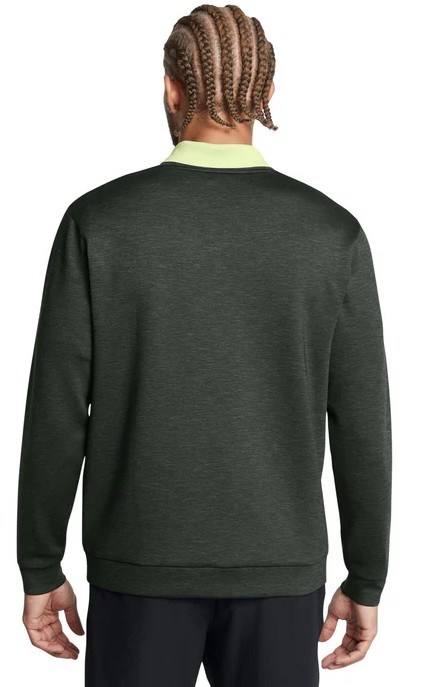Under Armour Drive Midlayer Crew męska bluza, leśna zieleń