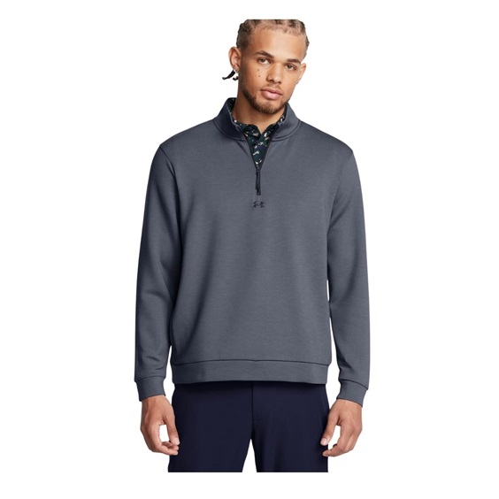 Under Armour Drive Midlayer męski sweter, downpour gray/gravel/black