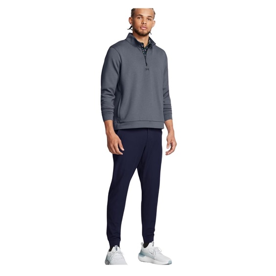 Under Armour Drive Midlayer męski sweter, downpour gray/gravel/black