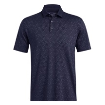 Under Armour Playoff 3.0 Check Jaquard męskie polo, midnight navy