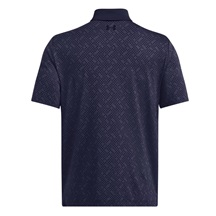 Under Armour Playoff 3.0 Check Jaquard męskie polo, midnight navy