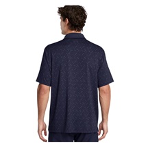Under Armour Playoff 3.0 Check Jaquard męskie polo, midnight navy
