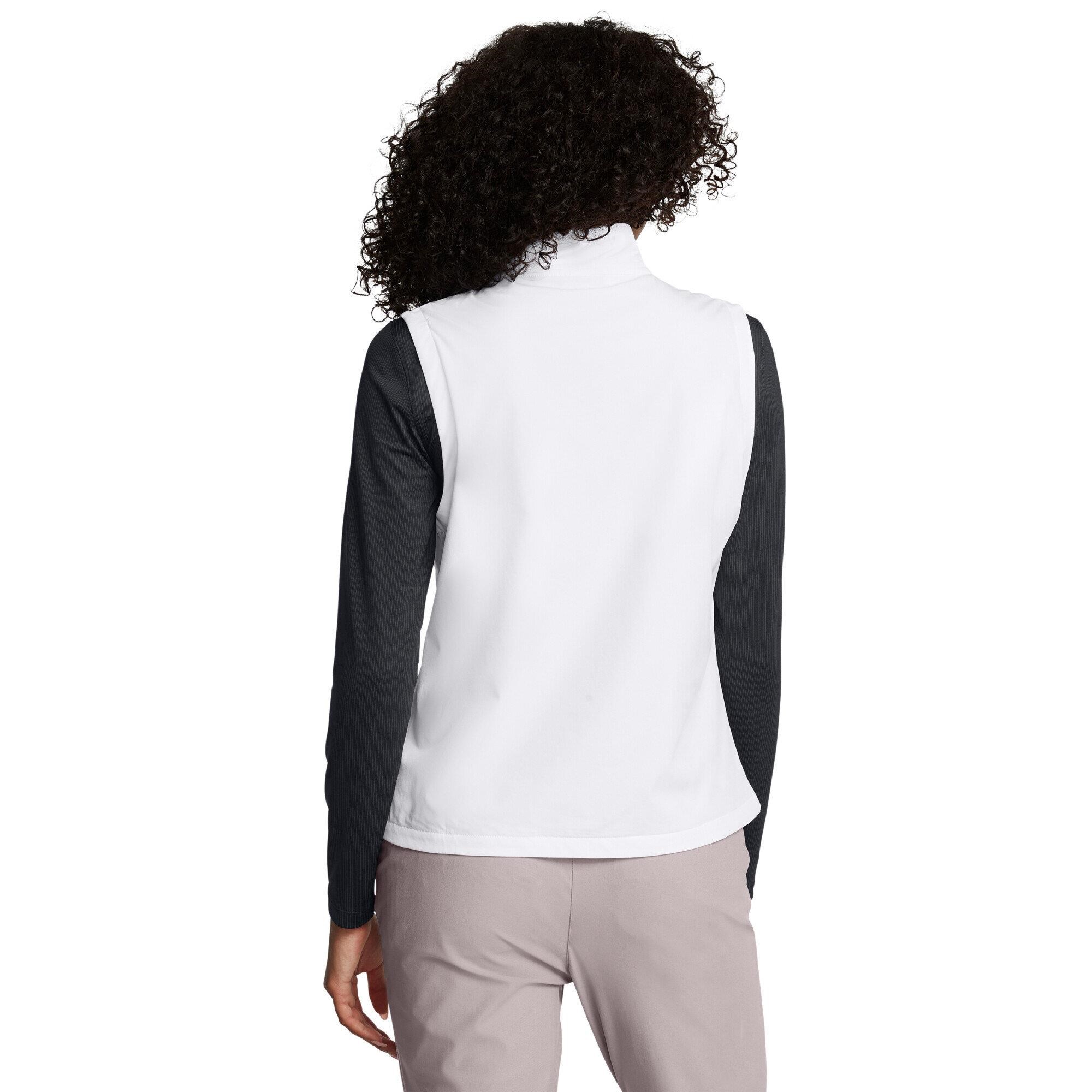 Under Armour Drive Pro Storm Lightweight damska kamizelka, biała