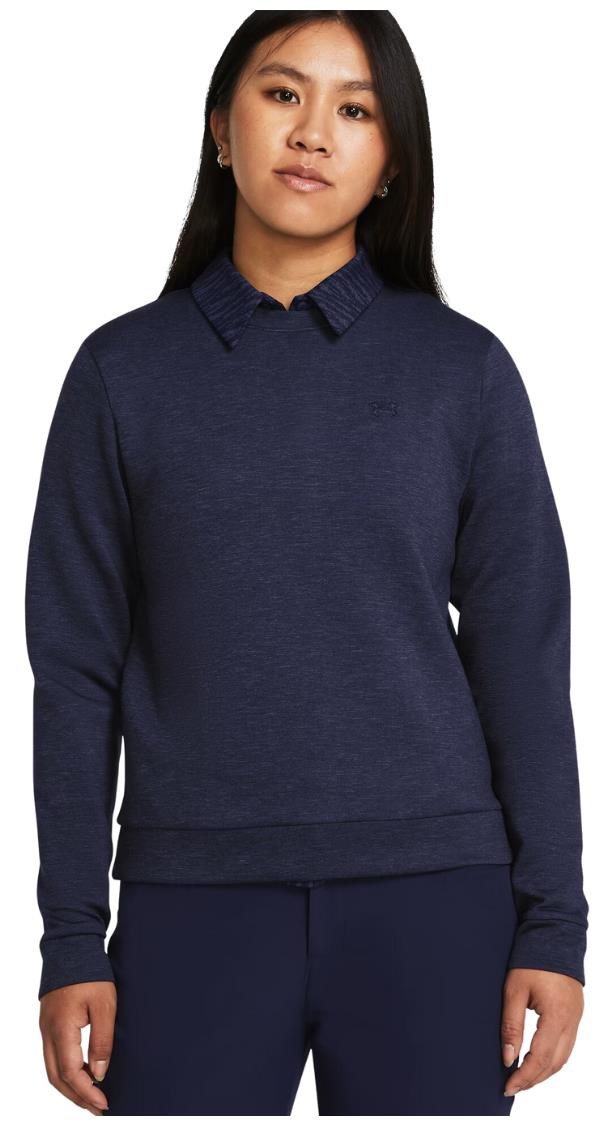 Under Armour Drive Midlayer Crew bluza damska, midnight navy