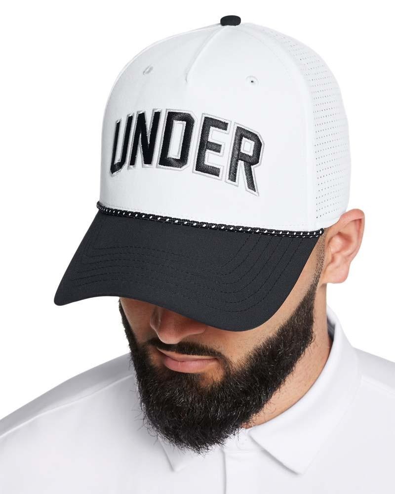 Under Armour Driver Snapback męska czapka z daszkiem, biała