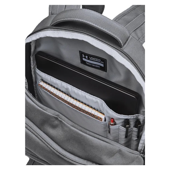 Under Armour Hustle 6.0 Backpack unisex plecak, szary