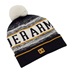 Under Armour Halftime Pom Beanie czapka zimowa, summit white/golden yellow
