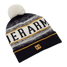Under Armour Halftime Pom Beanie czapka zimowa, summit white/golden yellow