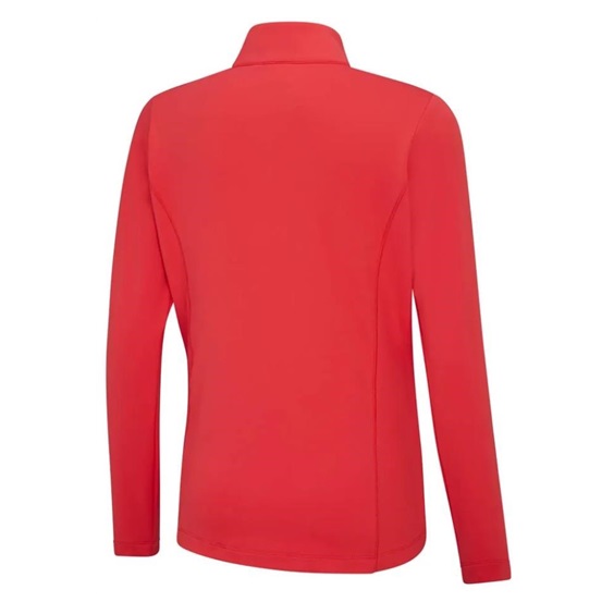 PING Aveline Half Zip damska bluza, cayenne