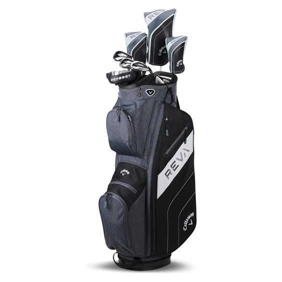 Callaway REVA 8-Piece damski zestaw golfowy, czarny, lewy