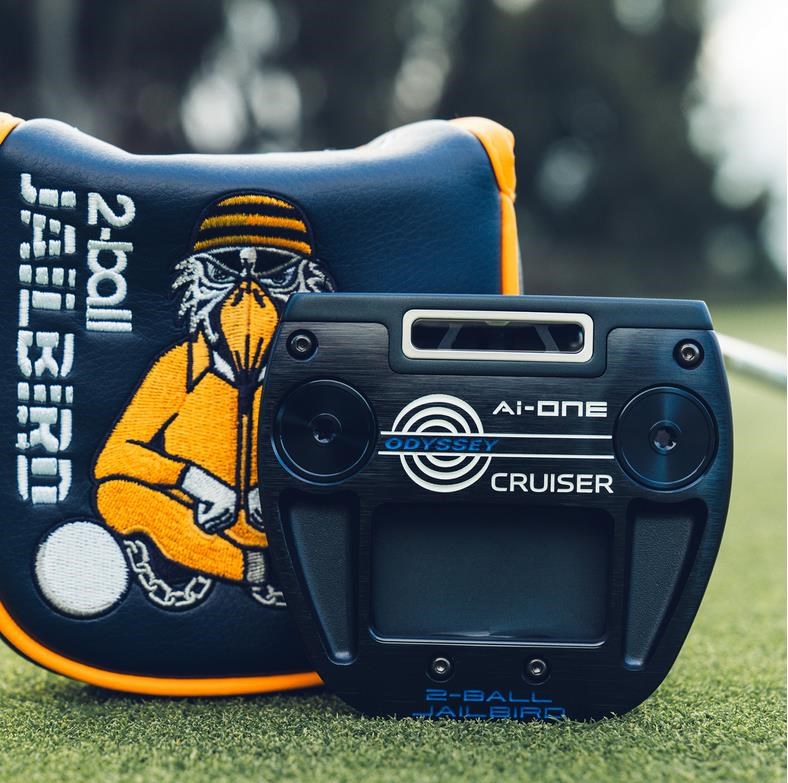 Odyssey Ai-ONE CRUISER Jailbird 2-Ball DB putter 38"