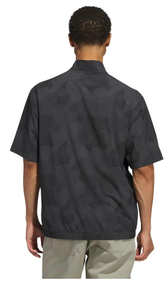 Adidas Go-To DWR short sleeve half-zip męska bluza, czarna