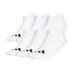 Adidas Ankle męskie skarpetki, 6par, białe