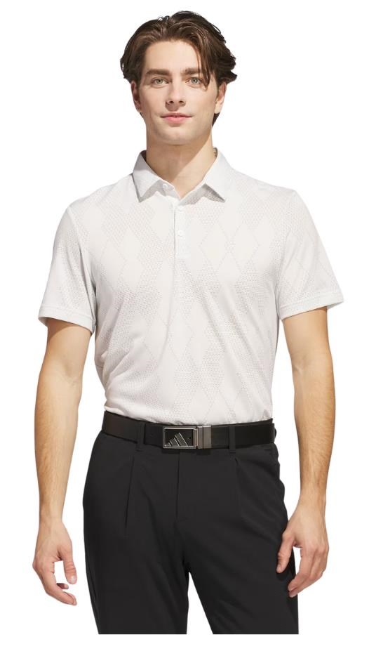 Adidas Ultimate365 Micro Texture męskie polo, białe
