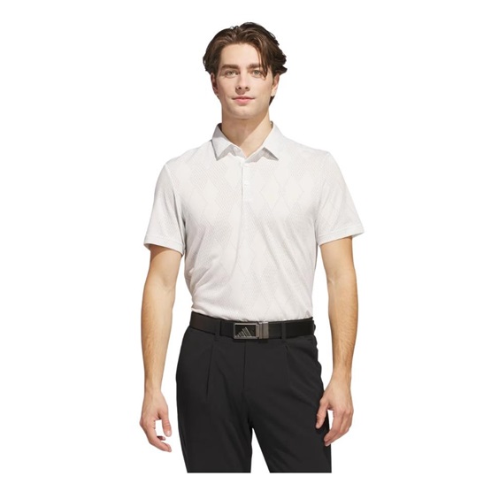 Adidas Ultimate365 Micro Texture męskie polo, białe