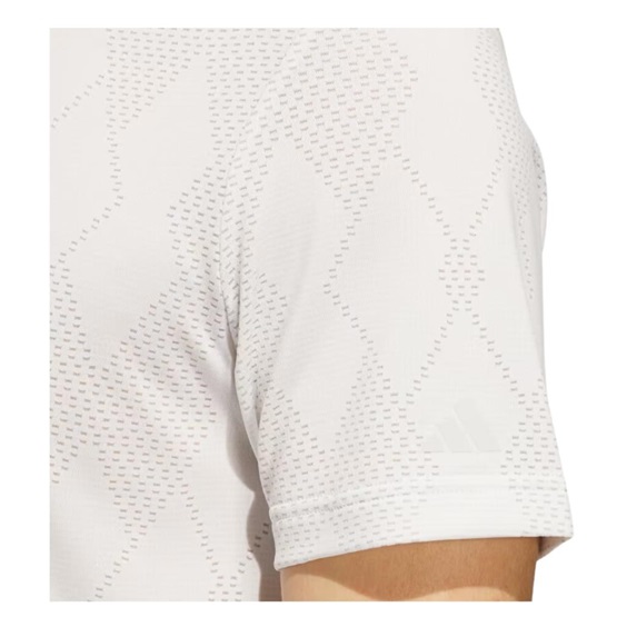 Adidas Ultimate365 Micro Texture męskie polo, białe