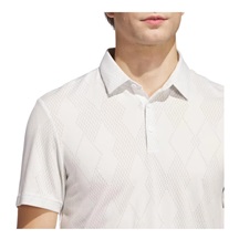 Adidas Ultimate365 Micro Texture męskie polo, białe