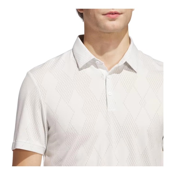 Adidas Ultimate365 Micro Texture męskie polo, białe