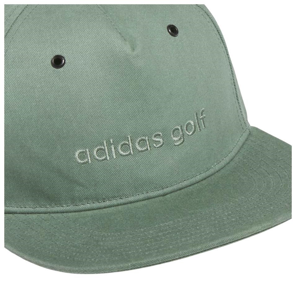 Adidas Waxed Canvas męska czapka z daszkiem, silver green