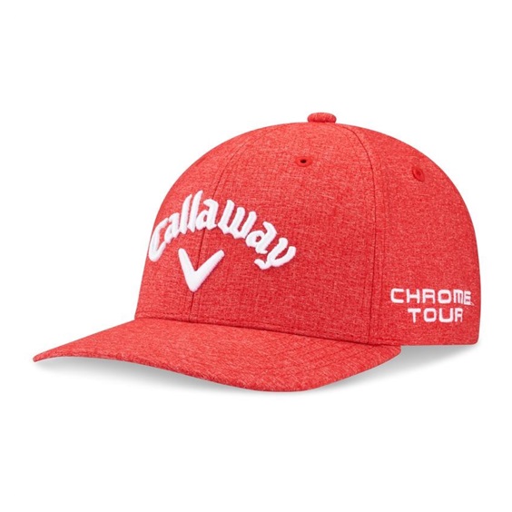 Callaway Performance Pro męska czapka z daszkiem, heather/czerwona